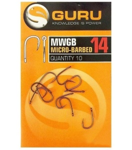 Guru, Carlige MWG, Micro-Barbed, 10 buc./plic - Img 2