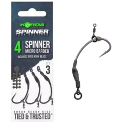 Korda, Montura Spinner, Hook Sections, 3 buc.
