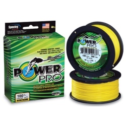 Power Pro, Fir Textil, Hi-Vis Yellow 135mt - 0,06mm