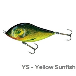 Salmo, Vobler Slider, YS - Yellow Sunfish, Sinking, 7cm - Img 2