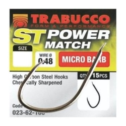 Trabucco Carlige St. Power Match 15buc./plic