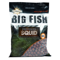 Dynamite Baits Boilies Big Fish Peppered Squid 5 kg.