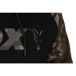 Fox, Hanorac Raglan, Black&Camo Hoody