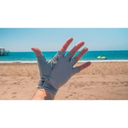 Fox Rage, Manusi Lightweight Uv Gloves, Gri - Img 5