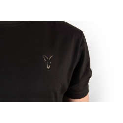 Fox, Tricou Negru, Maneca Scurta