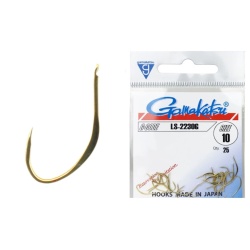 Gamakatsu, Carlige Forjate cu Paleta, Galbene, LS-2230G, 25buc/pac.