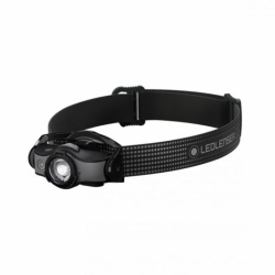 Led Lenser Lanterna Cap MH5 Black & Grey 400LM + Acu.+ USB