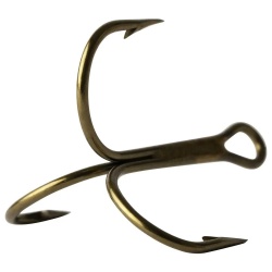 Mustad, Ancora Tripla Bronz Rotunda, 35467, 25buc/pac. - Img 2