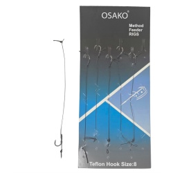 Osako Set 6 buc. Carlige Feeder 0.16 mm. Cu Spin