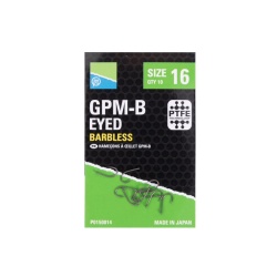 Preston, Carlige, GPM-B Eyed, Cu Ochet Barbless
