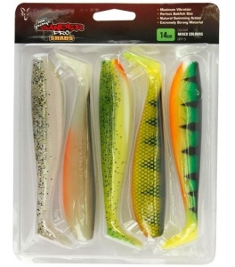 Shad Fox Rage Pro Zander, Mixed Colors, 5buc/plic - Img 1