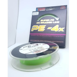 Target Wire 4x Fir Textil Fluo Green 150mt - 0,14mm/7,00kg - Img 2