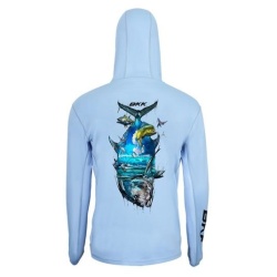 Bluza BKK Performance Mar. XXL - Light Blue - Img 2