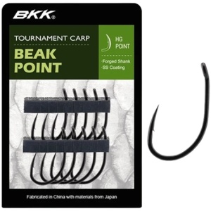 Carlige BKK Beak Point Tournament Carp, 10buc/plic - Img 1