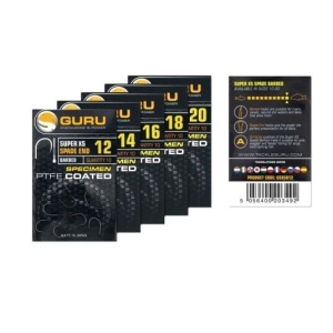 Carlige Feeder/Match, Guru, Super XS, Paleta, Barbless - Img 2