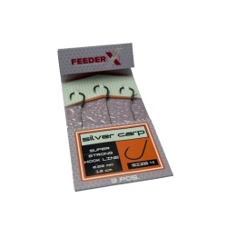 Feeder X, Carlige Legate, Silver Carp