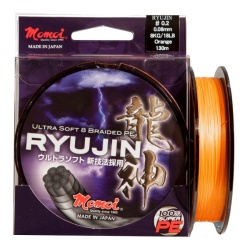 Fir Textil Momoi Ryujin PE Braided Orange 130 mt. (0,06mm ~ 0,22mm)