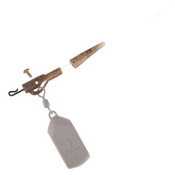 Fox, Edges, Kit Monturi Plumb Pierdut, Safety Lead Clip, Camo, Nr. 7