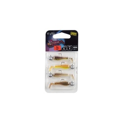 Fox Rage, Shaduri Spikey Fry, Micro Jig, 4cm/4buc. Mix Culori