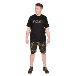 Fox, Tricou Negru, Logo Camo