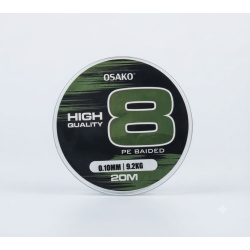 Osako, Fir Textil Moale, X8, Verde, 20mt
