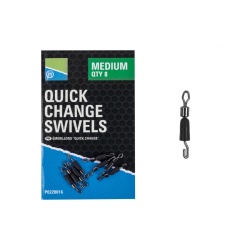 Preston, Quick Change, Swivels Medium