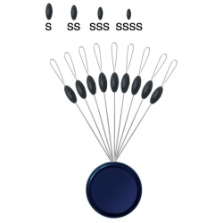 TRABUCCO STOPER OVAL CAUCIUC SS / 9BUC