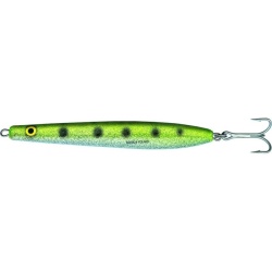 Vobler Salmo, Slim Sparkling Silver Green (SSG), 10cm, 20gr