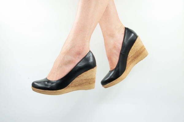 Pantofi de damă din piele naturală Galarieli Clara - Img 3