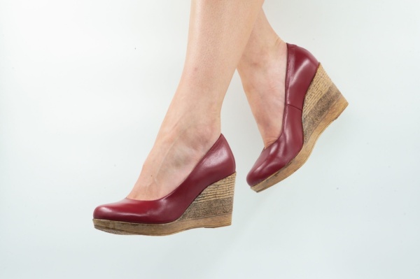 Pantofi de damă din piele naturală Galarieli Clara - Img 3