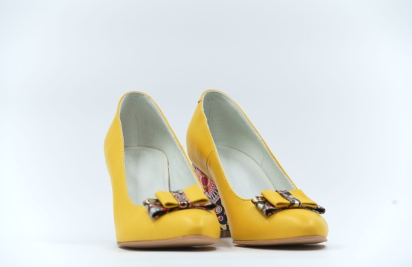 Pantofi de damă din piele naturală Galarieli Iris - Img 4