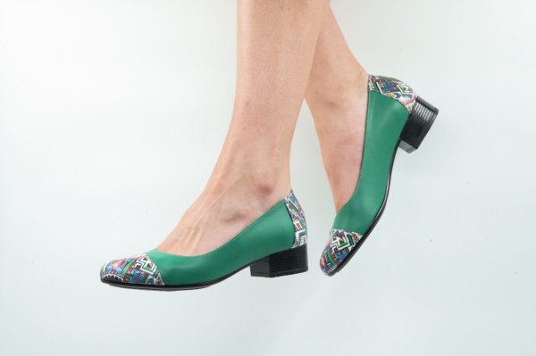 Pantofi de damă din piele naturală Galarieli Nixi - Img 4