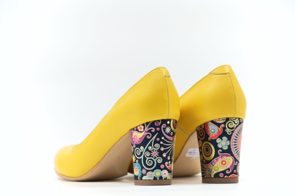 Pantofi de damă din piele naturală Galarieli Phoebe - Img 4