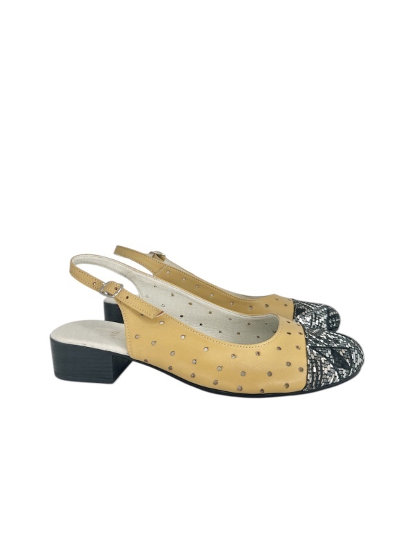 Pantofi de damă din piele naturală Galarieli Adelle - Img 2