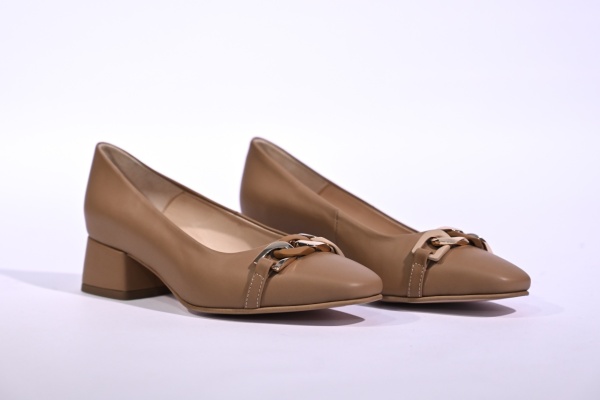 Pantofi de damă din piele naturală Galarieli Amalthea - Img 2