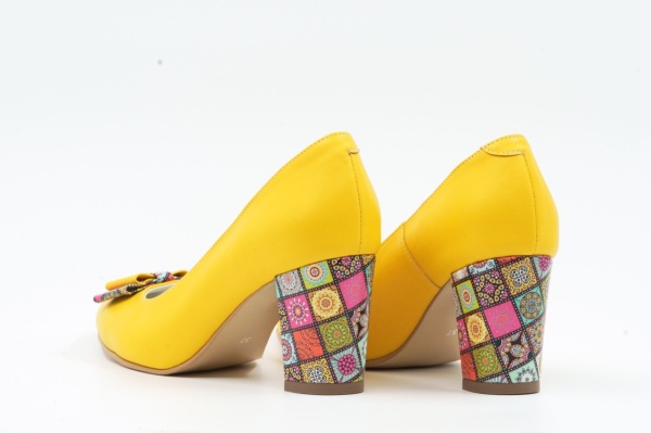 Pantofi de damă din piele naturală Galarieli Iris - Img 2