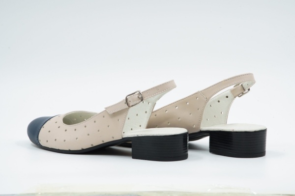Pantofi de damă din piele naturală Galarieli Adelle - Img 2