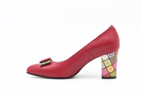 Pantofi de damă din piele naturală Galarieli Iris - Img 3
