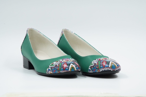 Pantofi de damă din piele naturală Galarieli Nixi - Img 2