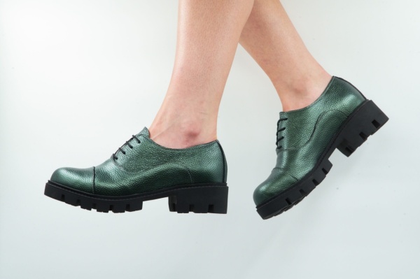 Pantofi de damă din piele naturală Galarieli Carina - Img 2