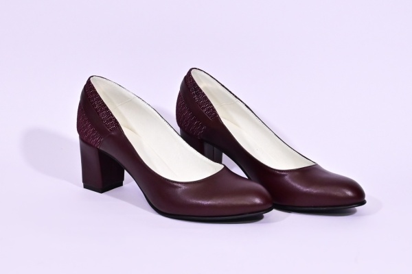 Pantofi de damă din piele naturală Galarieli Bloom - Img 2