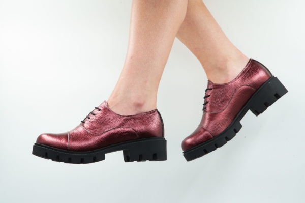 Pantofi de damă din piele naturală Galarieli Carina - Img 3