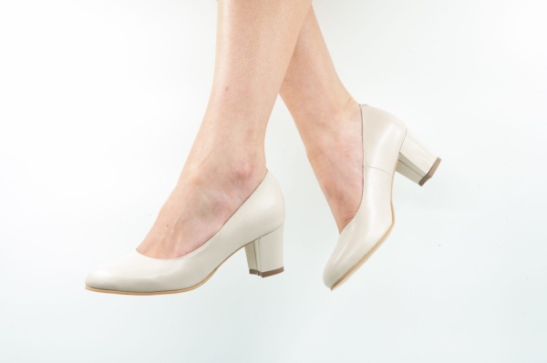 Pantofi de damă din piele naturală Galarieli Holle - Img 2