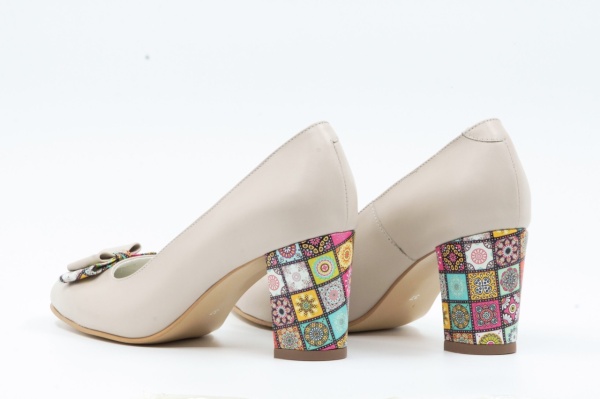 Pantofi de damă din piele naturală Galarieli Iris - Img 2