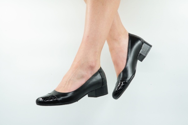 Pantofi de damă din piele naturală Galarieli Nixi - Img 3