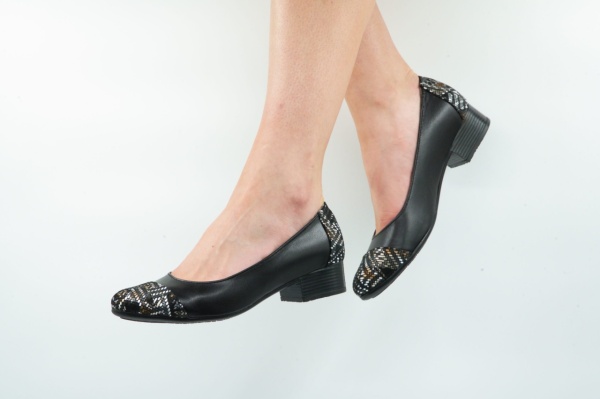 Pantofi de damă din piele naturală Galarieli Nixi - Img 2