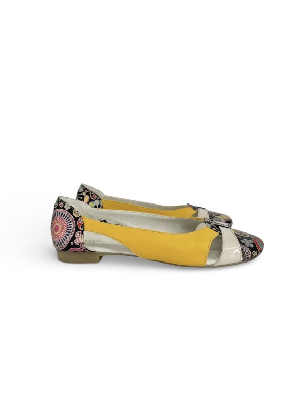 Pantofi de damă din piele naturală Galarieli Aminta - Img 2