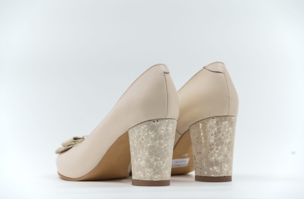 Pantofi de damă din piele naturală Galarieli Iris - Img 3