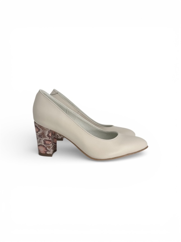 Pantofi de damă din piele naturală Galarieli Phoebe - Img 2
