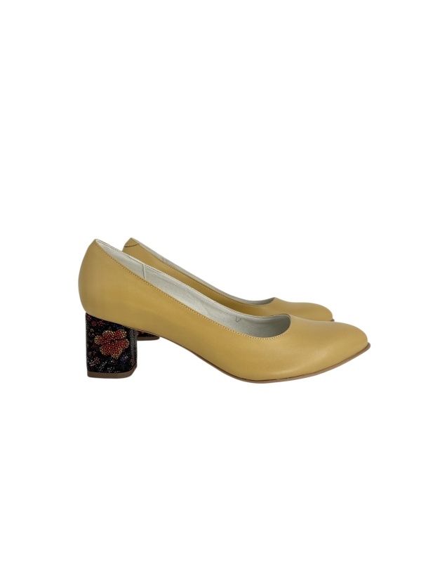 Pantofi de damă din piele naturală Galarieli Phoebe - Img 2